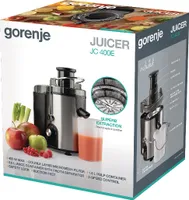 Gorenje JC400E, Edelstahl, 1,6 l, Metall, Kunststoff, 400 W, 270 mm, 180 mm
