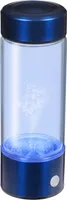 Wasserstoff Wasser Flaschen 420ml Trinkflaschen Tragbare Flasche (Blau&Klar)
