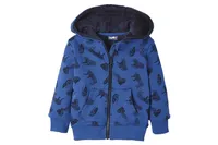 Lupilu Jungen Sweatjacke - Kapuzenjacke Teddyfleece Blau 110/116