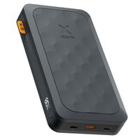 Xtorm 67W Fuel Serie 5 Powerbank 45.000mAh, LED-Anzeige, 2 x USB-C / 1 x USB-A, 100% GRS Material, Sicherheitsfunktionen, Geeignet für Samsung und iPhone, Schwarz