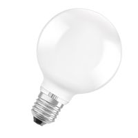 LEDVANCE LED Stromsparlampe, Matte Globe mit E27 Sockel, Warmweiß (3000K), 4 Watt, ersetzt herkömmliche 60W-Leuchtmittel, besonders hohe Energieeffizienz und stromsparend, 1er-Pack