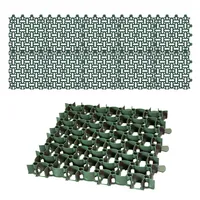 BigDean 10x Rasengitter Paddockplatte 50x50 cm Rasenmatten Rasenwaben Kiesgitter Parkplatzrasen 2,5 m²