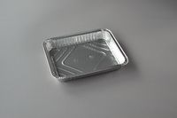 Aluschalen Grill mit Deckel ohne Deckel Grillschale Aluminium Schale 14,5x12cm  