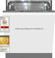 Exquisit Geschirrspüler EGSP6312-E-030D silber | Spülmaschine 60 cm | 12 Maßgedecke | Auto Türöffner | Power+ | ECO Modus | Einbaugerät