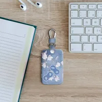 kwmobile Autoschlüssel Hülle kompatibel mit Renault 4-Tasten Autoschlüssel Karte (nur Keyless Go) - Kunstleder Schutzhülle Schlüsselhülle Cover
