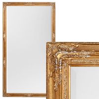 XL Spiegel Barock Gold 175x83cm Ganzkörperspiegel Wandspiegel Antik Flurspiegel 