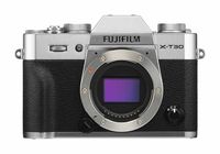 Fujifilm X -T30 Body, 26,1 MP, 6240 x 4160 Pixel, CMOS, 4K Ultra HD, Touchscreen, Silber