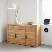 Sideboard / Anrichte, in kernbuche teil-massiv, geölt