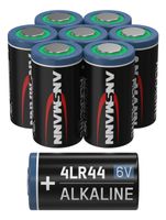 8 ANSMANN 4LR44 6V Alkaline Batterie - 8er Pack