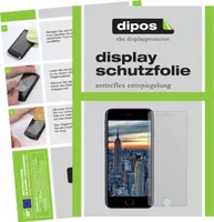 2x ochranná fólie displeje pro Apple iPhone SE (2020) matná ochranná fólie displeje dipos
