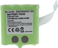 vhbw Akku Ersatz für BATT8R, KEBT072A, KEBT-072-A für Funkgerät, Walkie Talkie (600 mAh, 4,8 V, NiMH)