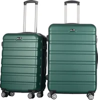 Aga Travel Sada cestovných kufrov MR4660 Tmavo zelená