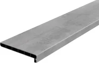 Lignodur Topline LD36 Innenfensterbank beton grau 200 mm inkl. Seitenabschlüsse 1400 mm