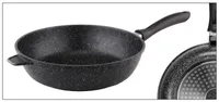 Aluguss Pfanne Ø28cm Induktion Granitoptik