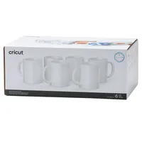 CRICUT Cricut Mok - Wit - 350ml - 6 ks