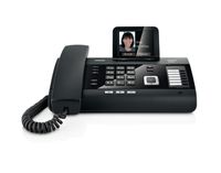 Gigaset Gigaset DL500A schnurgebundenes Telefon mit Anrufbeantworter, Farbdisplay, Rufnummernanzeige, Freisprechfunktion, Bluetooth, Ethernet, DECT