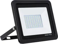 LED Strahler, LED Fluter, SLIM 50 Watt Kaltweiss 6000K LED Flutlicht, 50W 4500 Lumen, 220-240V