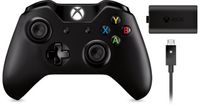 Microsoft Xbox One Wireless Controller + Play and Charge Kit Spiel- und Ladekit