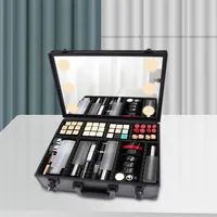Kosmetický kufřík Make up Carrying Case Cosmetic Organiser Box Make up Case with Lights and Mirror / Make up Case with Customised Dividers / Large Make up Artist Organiser Kit