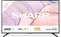 Sharp 4K Ultra HD LED TV 139cm (55 Zoll) 55BJ5E, Triple Tuner, HDR, Smart TV, harman/kardon Sound