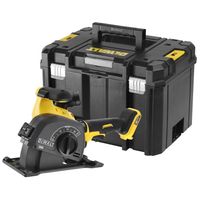 DeWALT Akku-Mauernutfräse DCG200NT 54 V inkl. 2x Diamant-Trennscheibe, Distanzscheiben, Meißel,Schnellspannmutter, TSTAK-Box VI