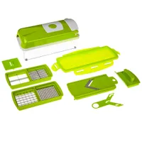 Genius Nicer Dicer Chef, Set 16-teilig Grün