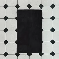Bosdela  Plüschteppich 80x120 cmSchwarz