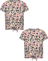 NAME IT T-Shirt 2er-Set Kurzarm Rundhals Knoten-Detail Größe: 110