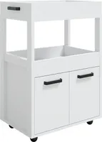 Vicco Simon rolovací kontajner, 40 x 89 cm, biely