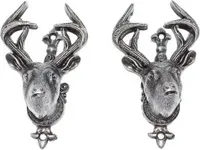 Garderobenhaken, Design Haken, Silber Wandhaken | K1067