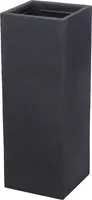 Moderner Gartentopf 80x29cm Anthrazitfarbener Kunststofftopf