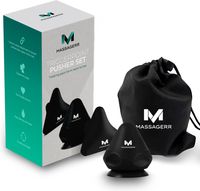 Massagerr® Trigger Set - Triggerpunkt-Massageset - Massageroller - Lindert Muskelschmerzen und -verspannungen - inkl. Saugnapf