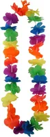 Neon Blüten Hawaiikette