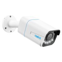 Reolink 4K inteligentná PoE IP kamera pre vonkajšie použitie s detekciou osôb/vozidiel, vonkajšia kamera s 5-násobným optickým priblížením, 811A