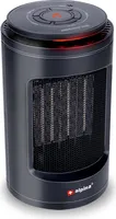 alpina Elektroheizlüfter - Tragbar und kompakt - Heiß- und Kaltluft - Timer - Digitaler Thermostat - Schwarz