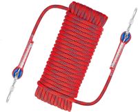 Dauerhaft Kletterseil Sicherheitsseil mit 2 Karabiner 8mm für Outdoor Camping DE Dauerhaft Kletterseil Sicherheitsseil mit 2 Karabiner 8mm für Outdoor Camping DE