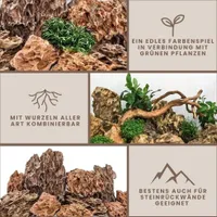 Aquarium Natursteine Drachensteine 15kg Mix Größe S bis XL