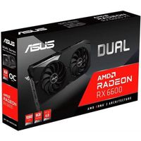 ASUS Dual AMD Radeon RX6600 8G Gaming Grafikkarte