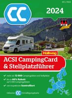 Europa 2024, CampingCard & Stellplatzführer ACSI