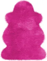 Heitmann Australische Lammfelle 100 x 68 cm Fell Heitmann Farbe: Pink