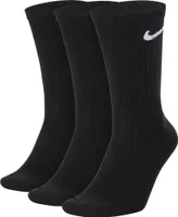 Nike U Nk Everyday Ltwt Crew 3Pr 010 Black/White Xl