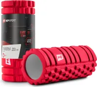Hop-sport Masážní válec EVA 33cm červený, automasáž, vodotěsný materiál