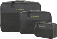 Travelite Packset Anthrazit/Green