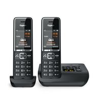 Gigaset COMFORT 550A Duo Schnurloses-Telefon Anrufbeantworter Headset-Anschluss