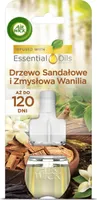 Air Wick, Wkład do elektrycznego odświeżacza Drzewo Sandałowe i Zmysłowa Wanilia, 19 ml