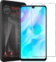 2x Panzerglas für Huawei P30 Glas Folie Displayschutz Schutzfolie