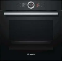 Bosch Serie 8, Einbau-Backofen, 60 x 60 cm, Schwarz HBG7741B1