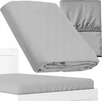 Deco4Home Microsatin Pure Sheet | 180x200cm | Jasnoszary