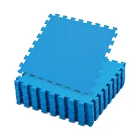 Meisterhome® Pool Matten 9 Stück à 50x50cm 2.25 m² Unterlegmatte  Bodenschutzmatte für Pool und Planschbecken
