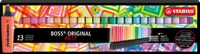 STABILO 7023-01-5-20 Zakreślacz STABILO BOSS ORIGINAL, 23-elementowy zestaw na biurko ARTY